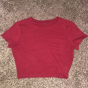 Wild Fable Short Sleeve Red Shirt